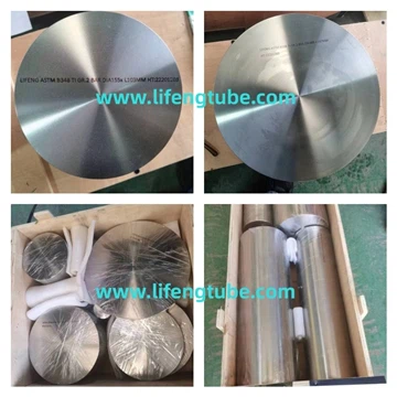La barre ronde en titane ASTM B348 GR.2