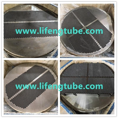 Plaques tubulaires, chicanes et tubes en U-